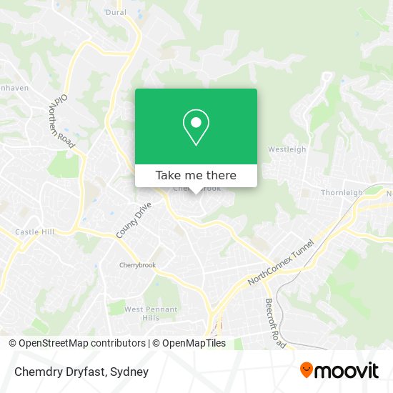 Chemdry Dryfast map