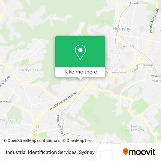 Industrial Identification Services map