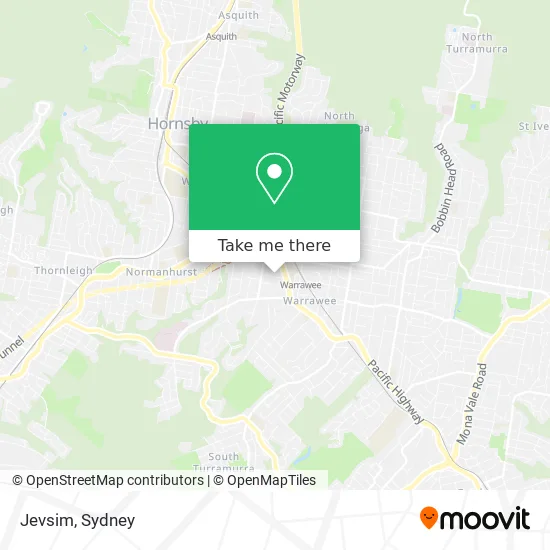 Jevsim map