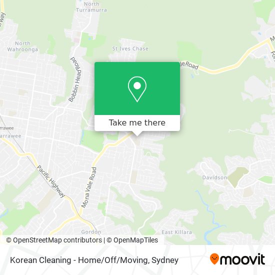 Korean Cleaning - Home / Off / Moving map