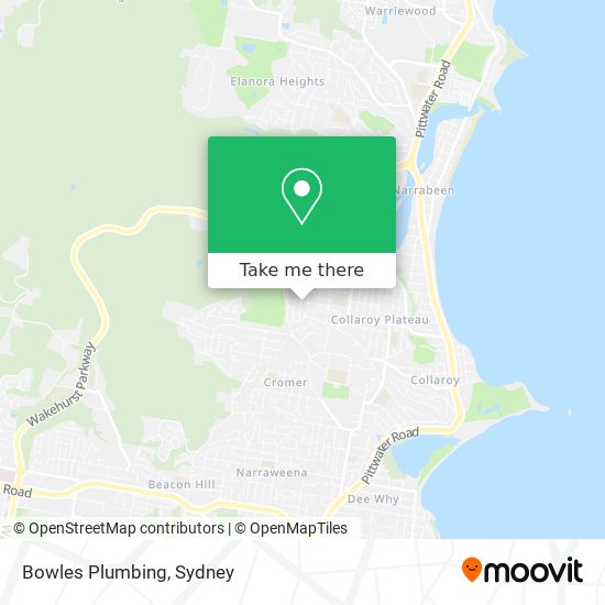 Bowles Plumbing map