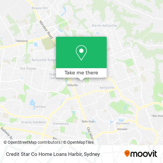 Credit Star Co Home Loans Harbir map