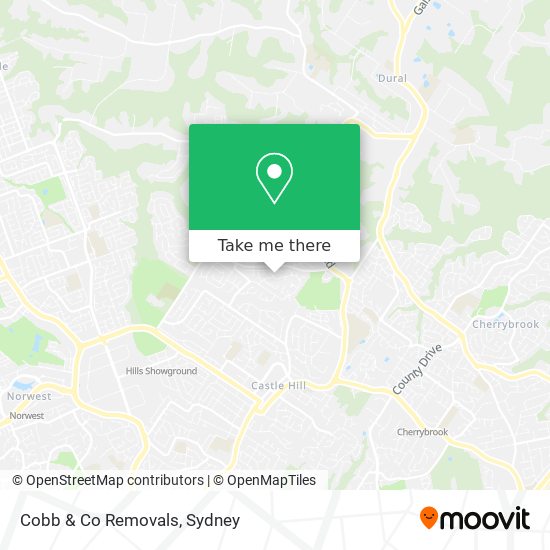 Cobb & Co Removals map