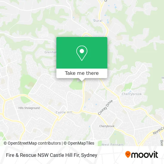 Map Of Castle Hill Nsw How To Get To Fire & Rescue Nsw Castle Hill Fir By Bus, Metro Or Train?