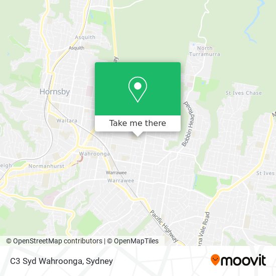 C3 Syd Wahroonga map