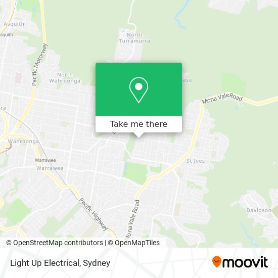 Light Up Electrical map