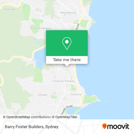 Barry Foster Builders map