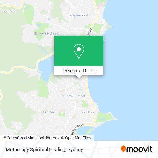 Metherapy Spiritual Healing map