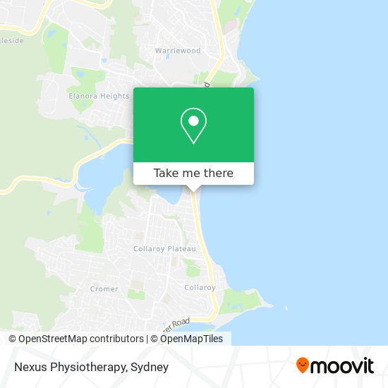 Nexus Physiotherapy map
