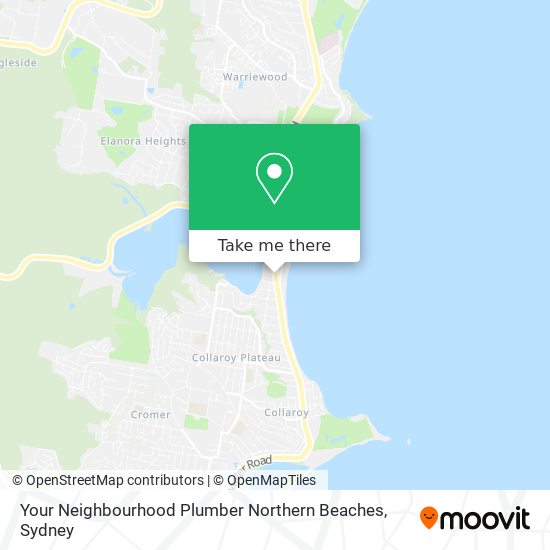 Your Neighbourhood Plumber Northern Beaches map