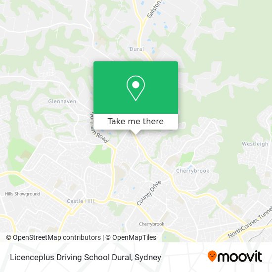 Licenceplus Driving School Dural map