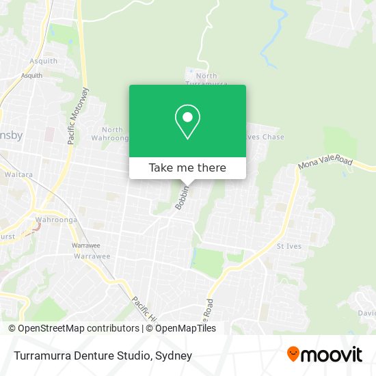 Turramurra Denture Studio map