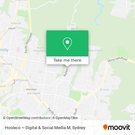 Hooleco ~ Digital & Social Media M map