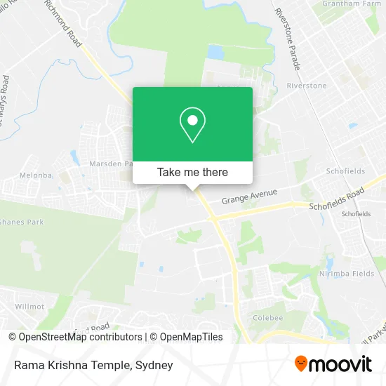 Rama Krishna Temple map