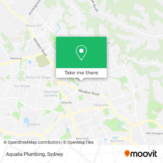 Aqualia Plumbing map