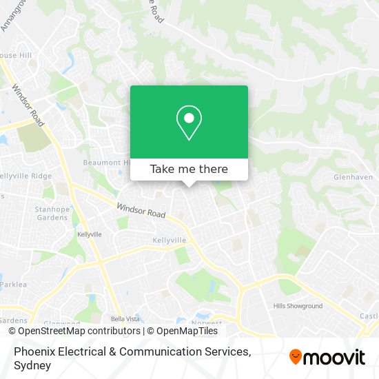 Phoenix Electrical & Communication Services map