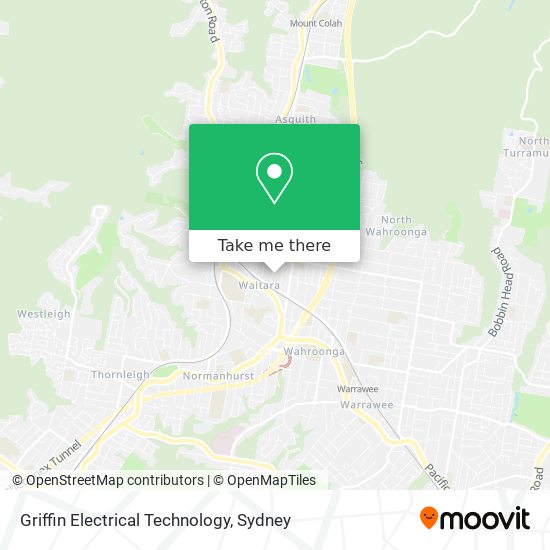 Griffin Electrical Technology map