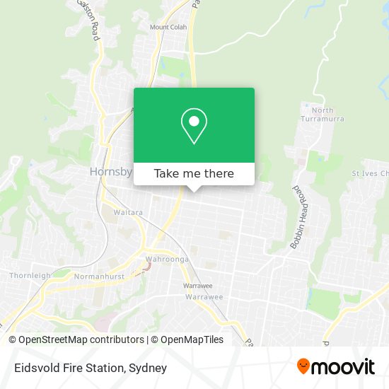 Eidsvold Fire Station map