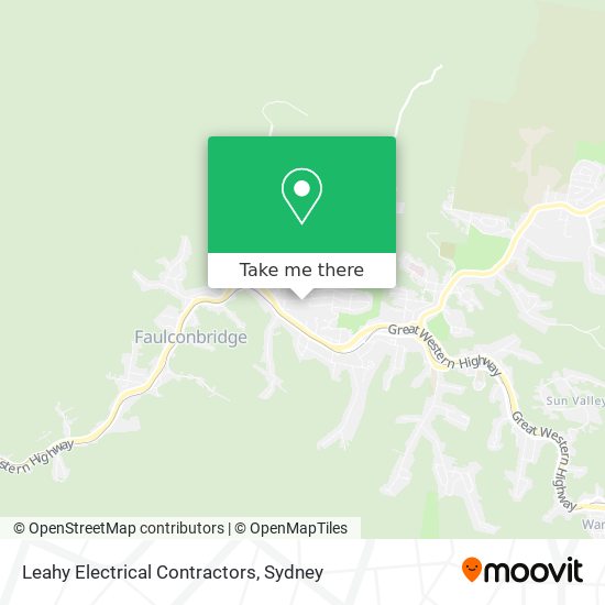 Leahy Electrical Contractors map
