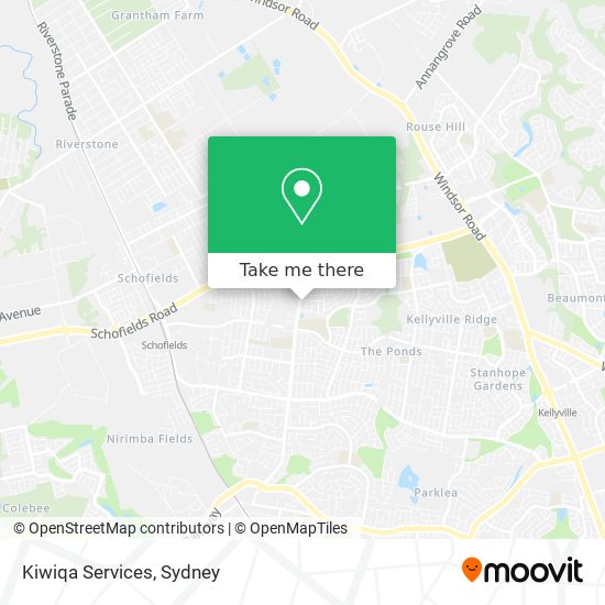 Mapa Kiwiqa Services