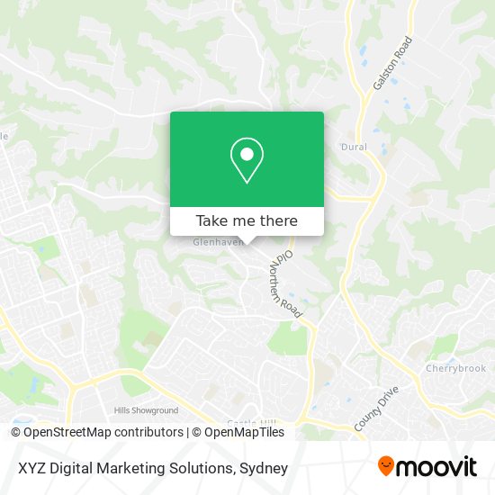 XYZ Digital Marketing Solutions map