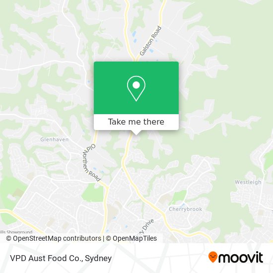 VPD Aust Food Co. map