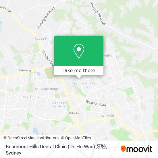 Beaumont Hills Dental Clinic (Dr. Ho Wan) 牙醫 map