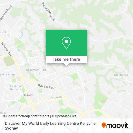 Discover My World Early Learning Centre Kellyville map
