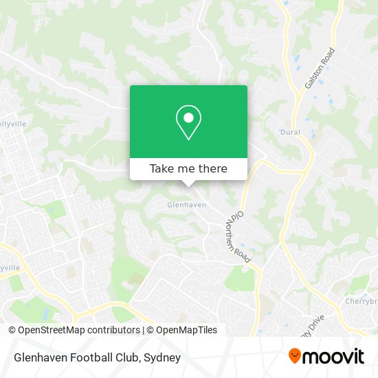 Glenhaven Football Club map