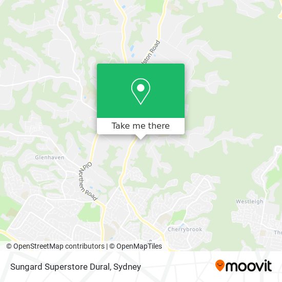 Sungard Superstore Dural map