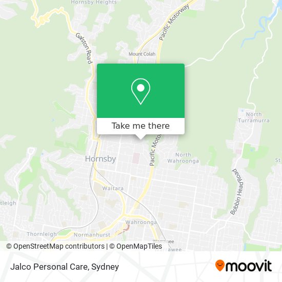 Jalco Personal Care map