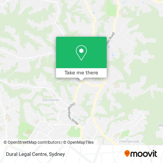 Dural Legal Centre map