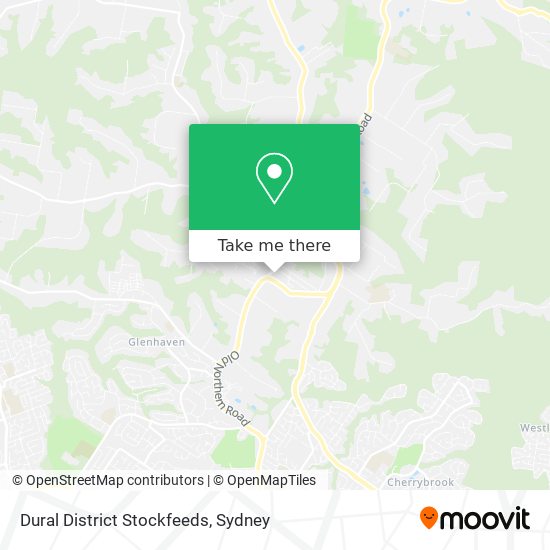 Mapa Dural District Stockfeeds