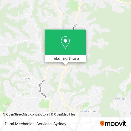 Dural Mechanical Services map