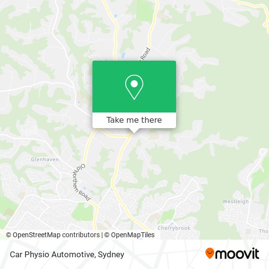 Car Physio Automotive map