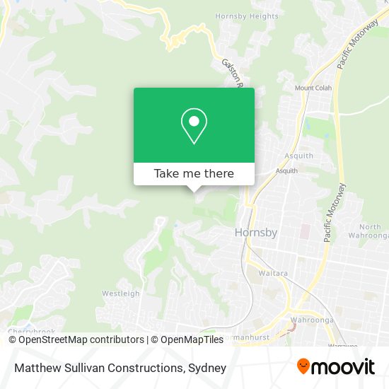 Mapa Matthew Sullivan Constructions