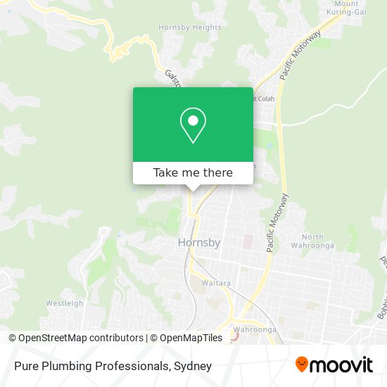 Pure Plumbing Professionals map