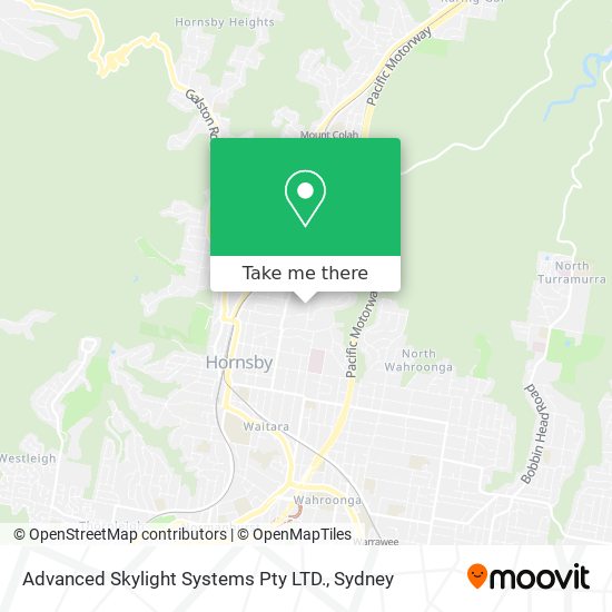 Advanced Skylight Systems Pty LTD. map