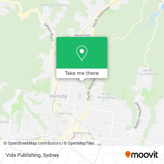 Vide Publishing map