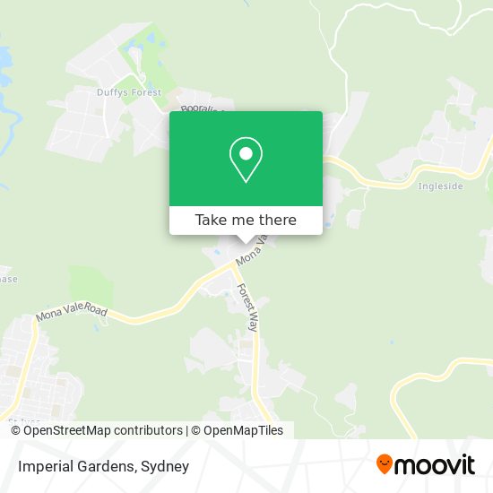 Imperial Gardens map