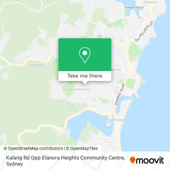 Kalang Rd Opp Elanora Heights Community Centre map