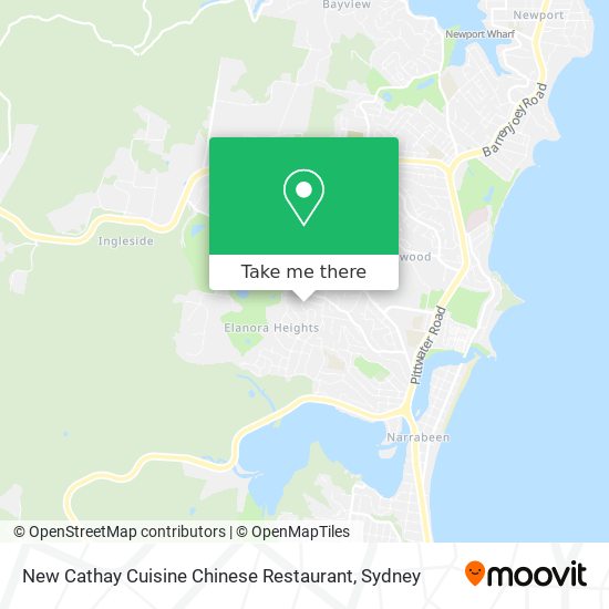 New Cathay Cuisine Chinese Restaurant map