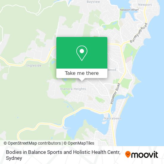 Bodies in Balance Sports and Holistic Health Centr map