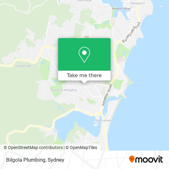 Mapa Bilgola Plumbing