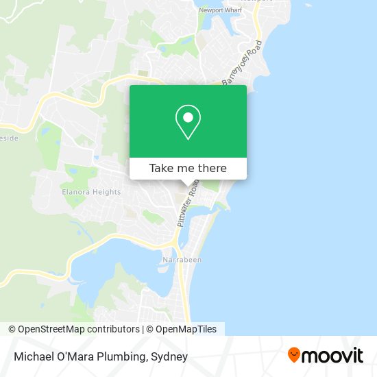 Mapa Michael O'Mara Plumbing