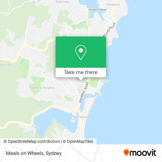 Meals on Wheels map