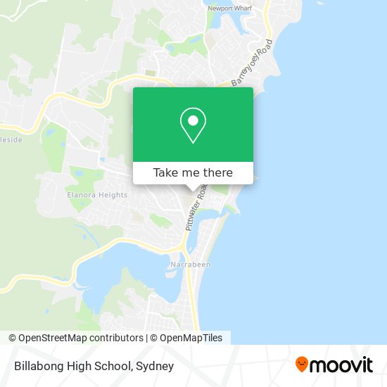 Billabong High School map