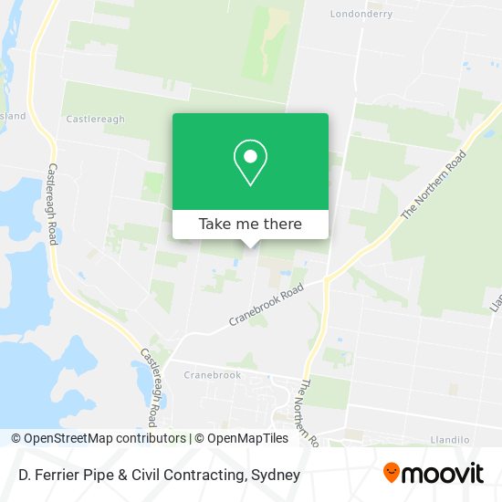D. Ferrier Pipe & Civil Contracting map