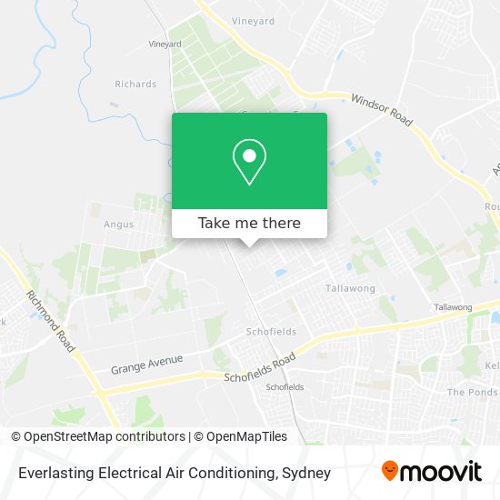 Everlasting Electrical Air Conditioning map