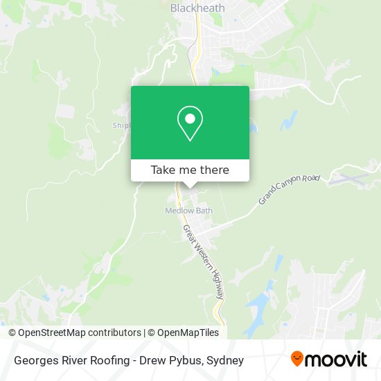 Mapa Georges River Roofing - Drew Pybus